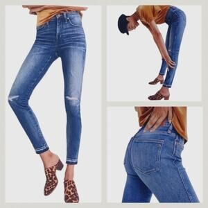 Madewell 9" High Rise Skinny Released Hem GUC $134 Size 30    J1439